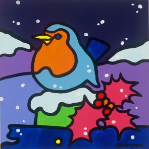 kerst vogel