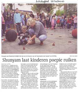 Poepie in het Nood-Hollands dagblad